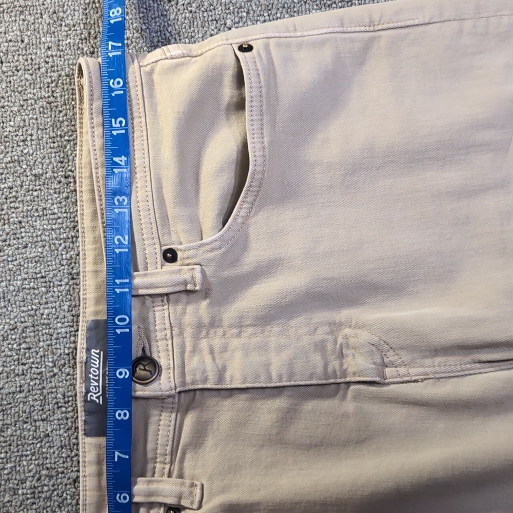 Revtown Sharp Decade Denim Pants 5 Pocket Stretch Denim Chino - Picture 8 of 10